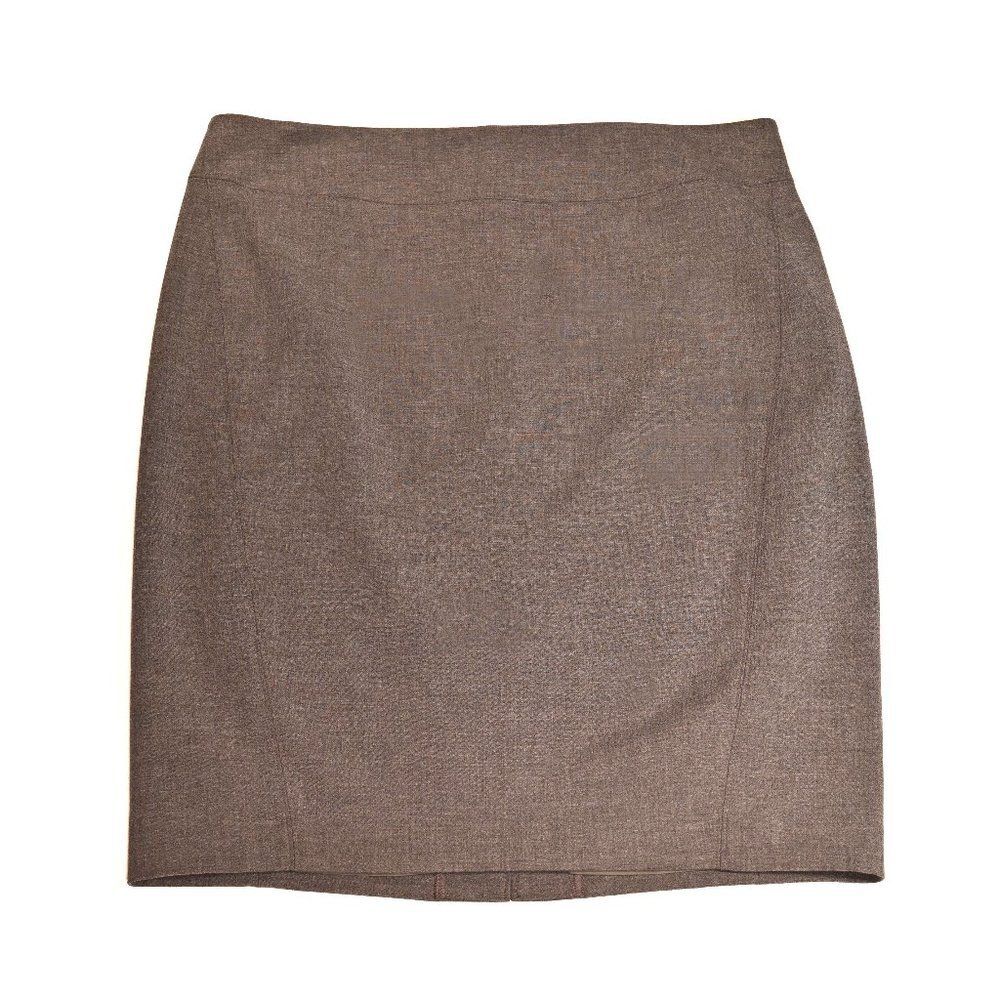 LOFT | Seamed Pencil Skirt | Gray | Size 14 R